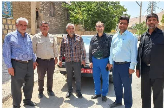 بررسی میدانی پیشرفت پروژه های خیر ساز حوزه آموزش و پرورش شهرستان کمیجان