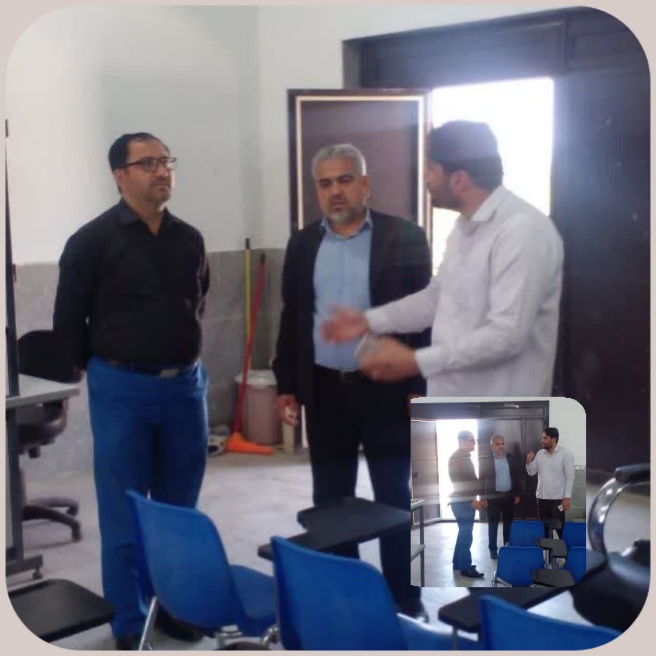 بازدید فرماندار از پروژه های سفر ریاست جمهوری در شهرستان کمیجان