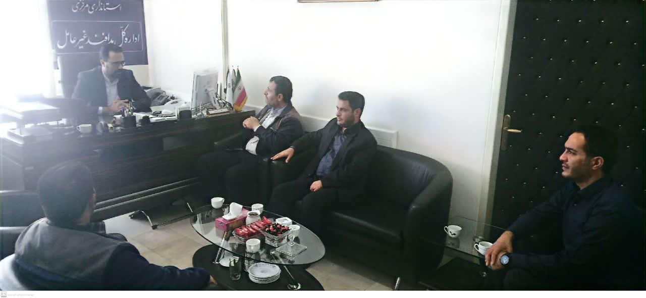 نشست و دیدار تعدادی از مسولین شرکت هپکوبا مدیرکل محترم پدافند غیرعامل استانداری