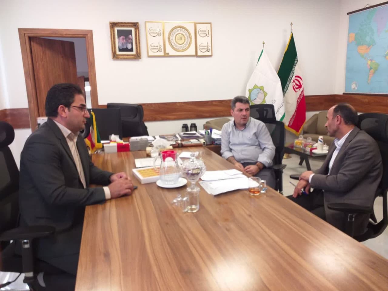 جلسه اعتبارات مدیریت بحران استان مرکزی با سازمان مدیریت بحران کشور