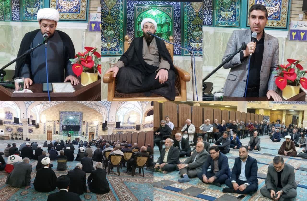 مراسم بزرگداشت شهدای جبهه مقاومت