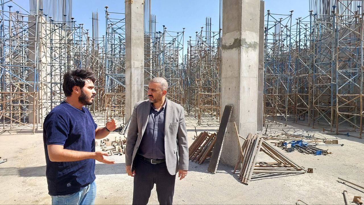 بازدید از پروژه بیمارستان جدید شهرستان محلات