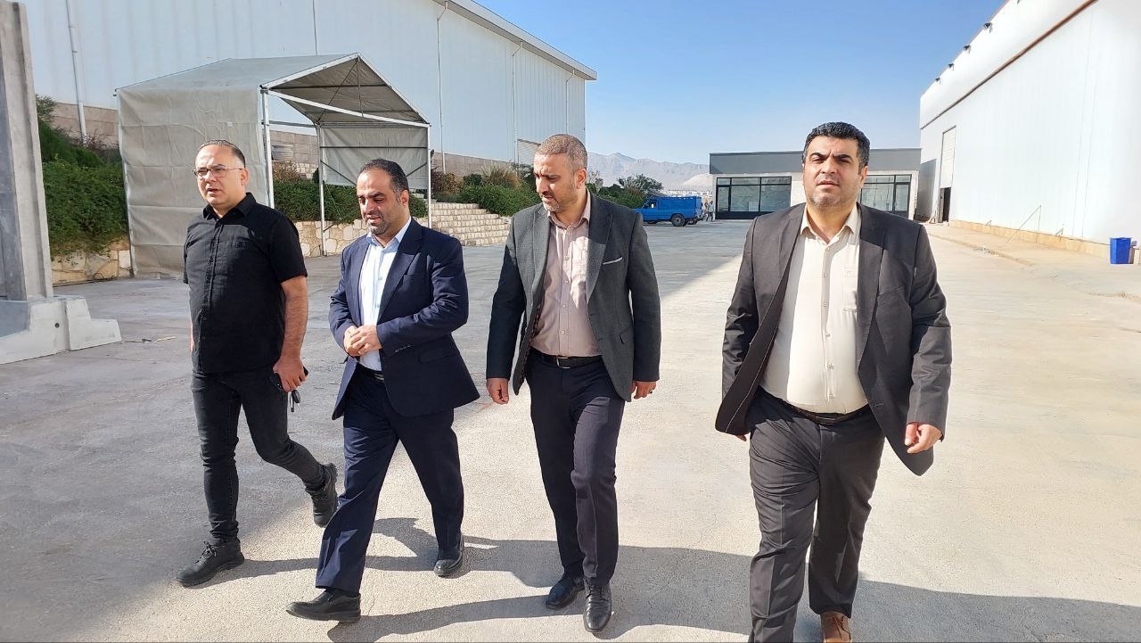 بررسی میدانی روند آماده سازی نمایشگاه بین المللی سنگ ایران