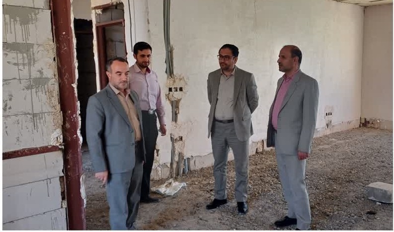 بازدید از برخی پروژه های عمرانی شهرستان با حضور مدیرکل دفتر فنی، امور عمرانی، حمل و نقل و ترافیک استانداری