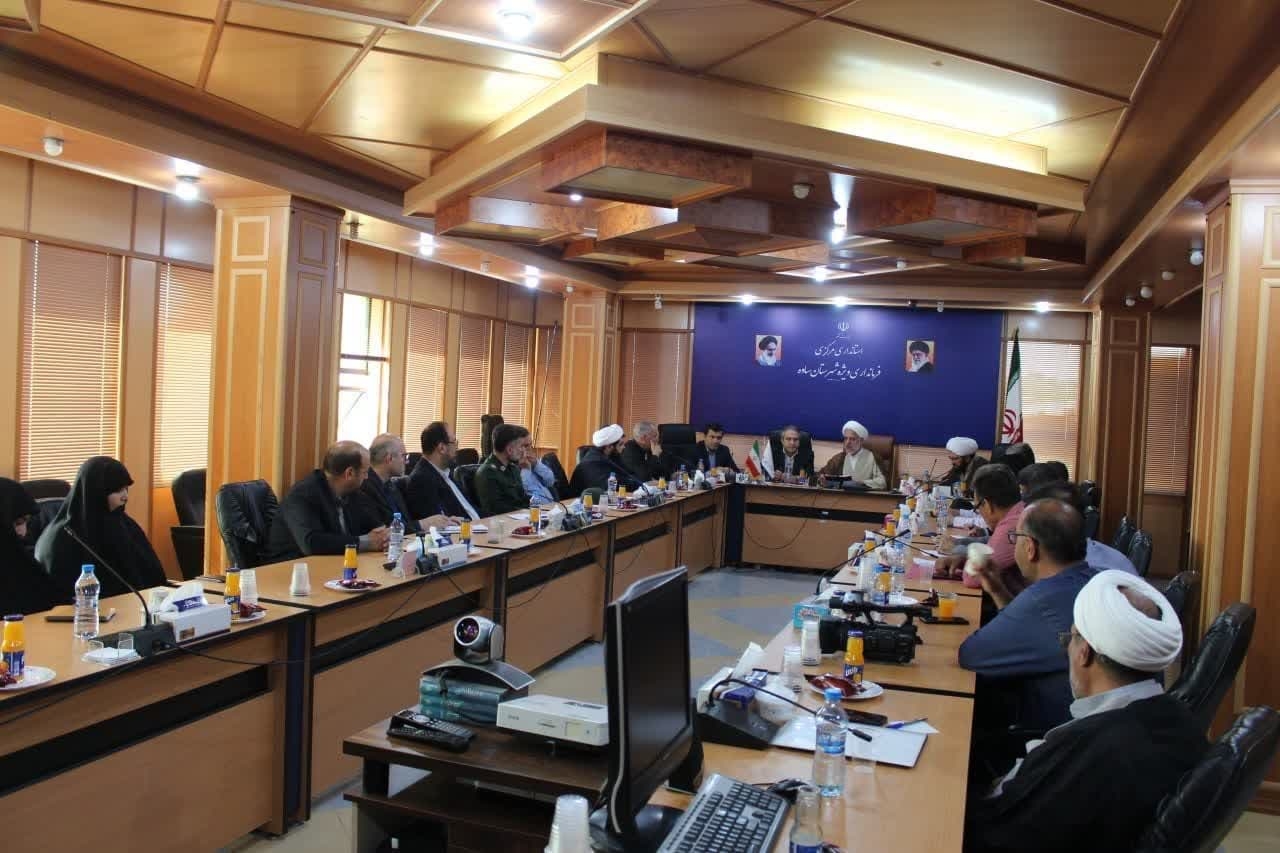 جلسه ستاد اقامه نماز شهرستان ساوه