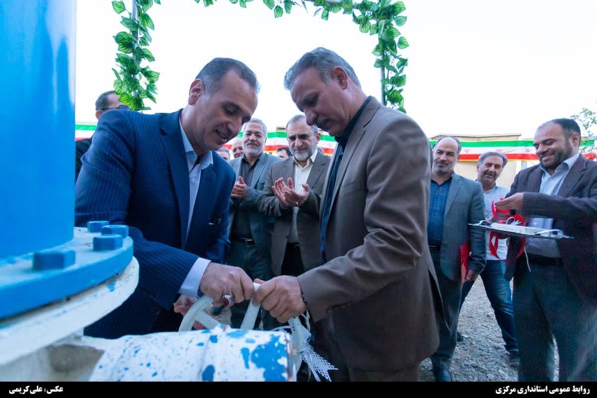 حلقه آبرسانی نصر از سد کمال‌ صالح به شهر اراک کامل شد/ بهره‌مندی ۱۰۰ درصدی مردم اراک از آب شرب سالم و پایدار