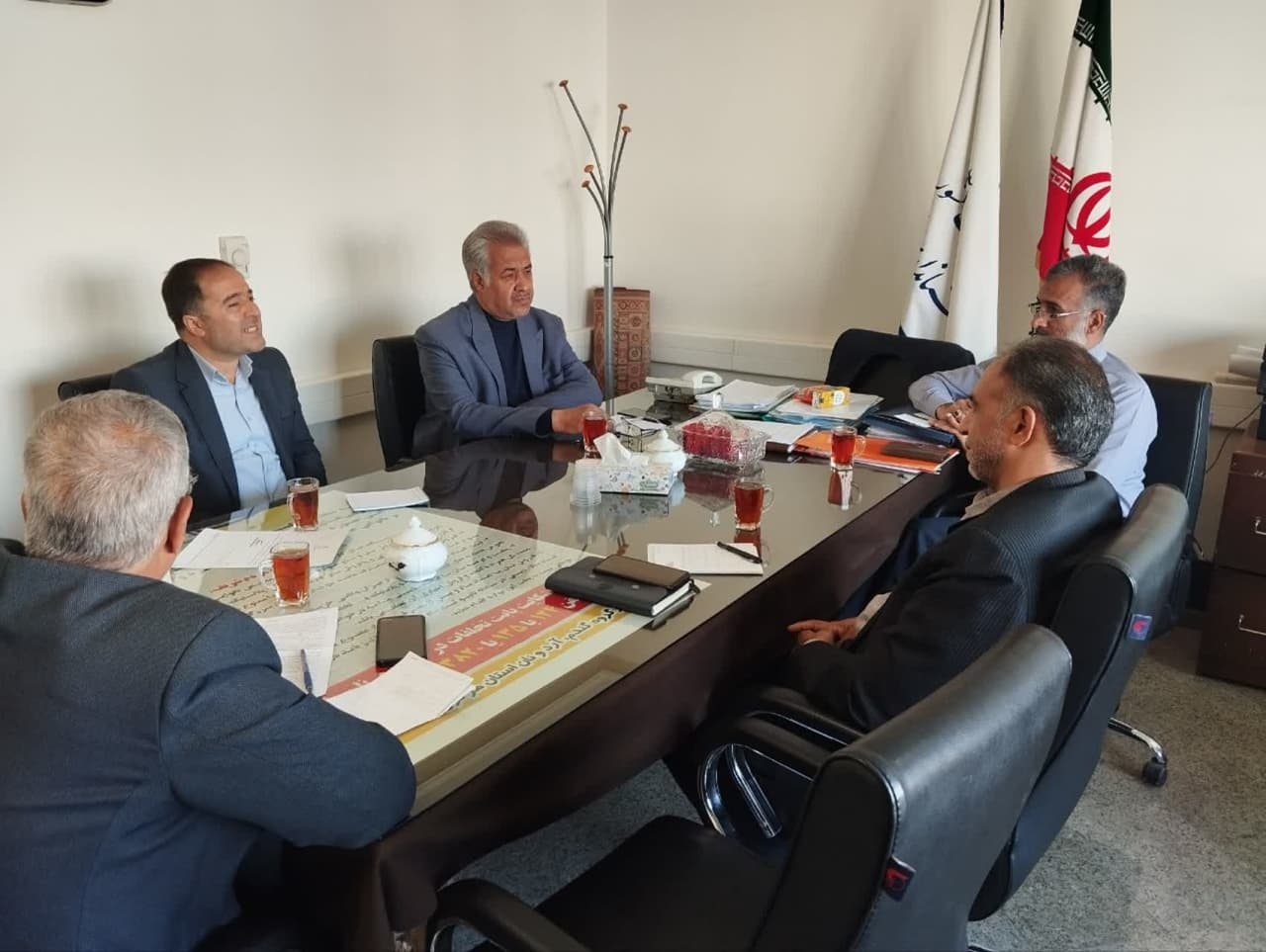 جلسه پیگیری قیمت کشمش و خرید توسط دولت