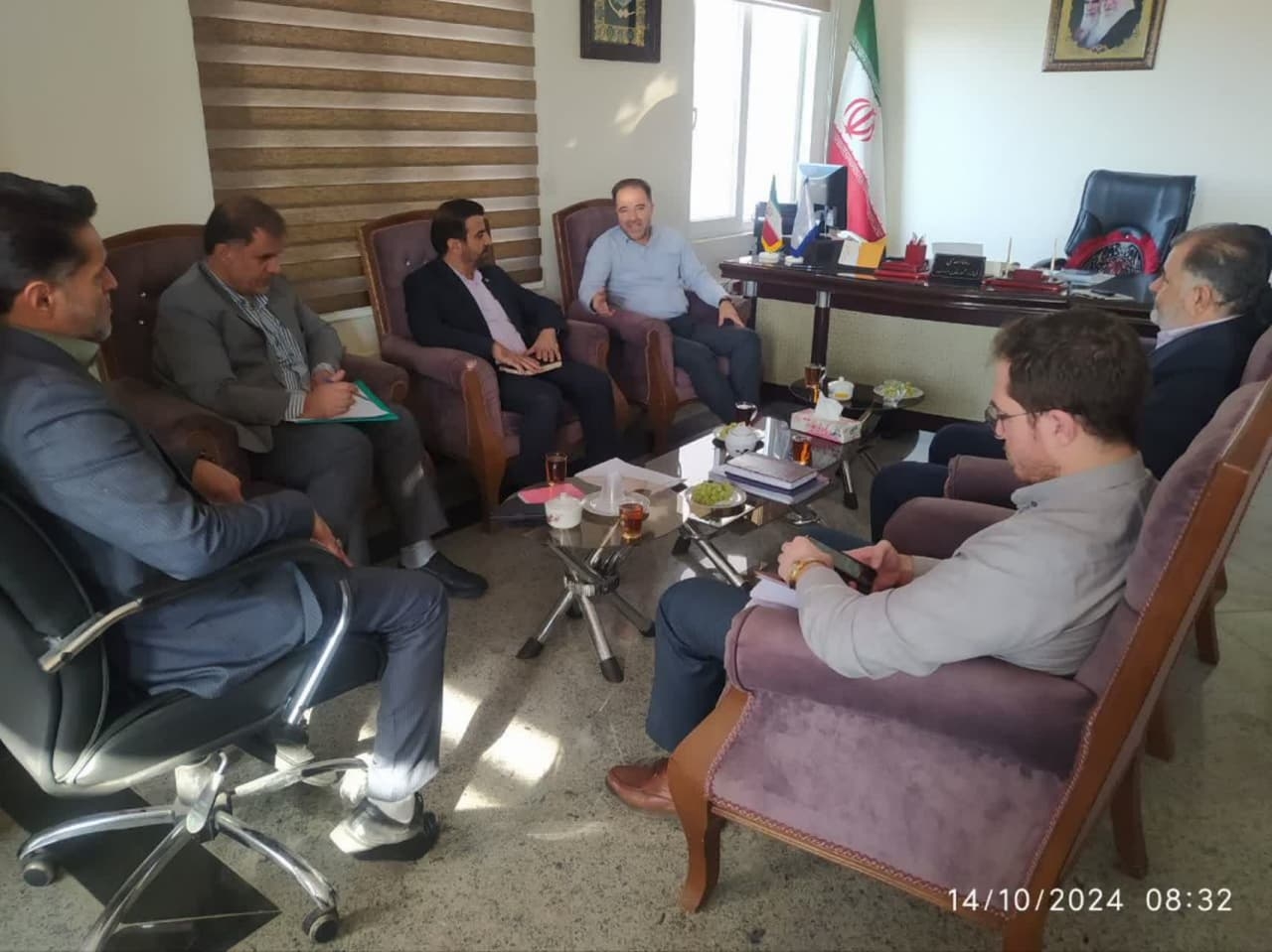 جلسه هماهنگی برگزاری رزمایش استانی در شهرستان خنداب