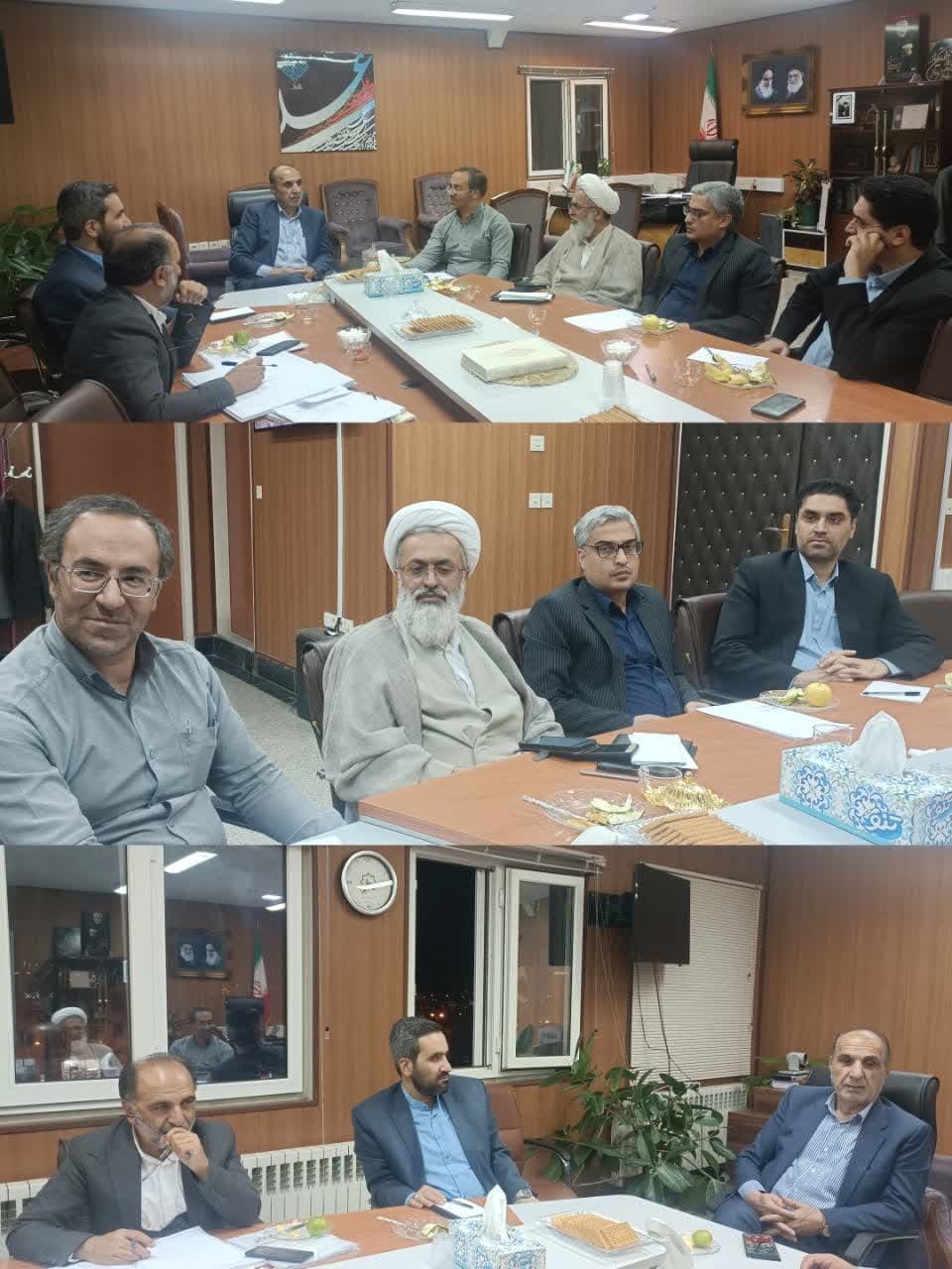نشست مسئولین ارشد شهرستان برگزار شد.