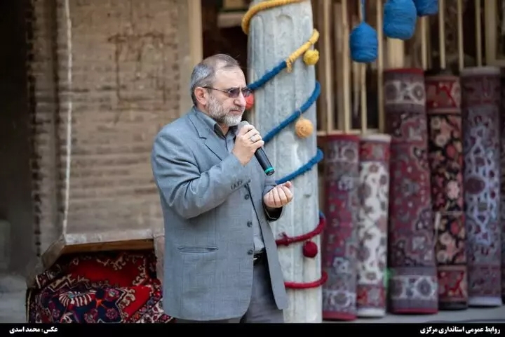 استاندار مرکزی: فرش جزو عناصر اصلی هویت شهر اراک است