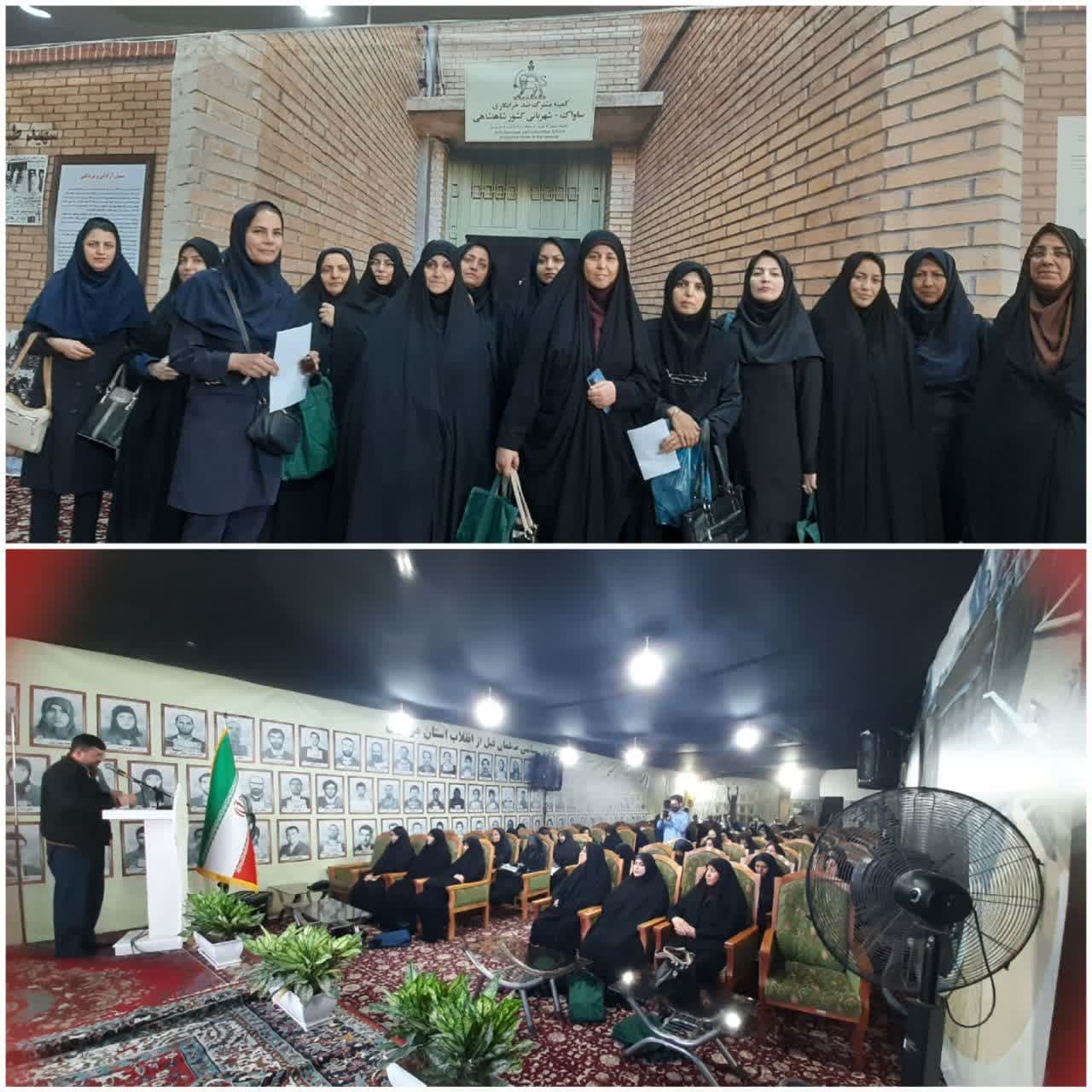 بازدید از نمایشگاه موزه عبرت اراک 🔸🔹

🔸با هماهنگی دفتر امور زنان و خانواده و با همکاری اداره کل اطلاعات پرسنل دفتر مذکور و مشاورین امور بانوان دستگاههای اجرایی استان از محل نمایشگاه موزه عبرت بازدید به عمل آوردند .
🔹بیان گوشه ای از اقدامات و رشادت های وزارت اطلاعات در پاسداشت حریم امنیت ایران اسلامی توسط مدیر کل محترم اطلاعات ،سخنرانی سرکار خانم جواهری ،روایتگری دو تن از زندانیان سیاسی اسبق از وضعیت شکنجه های غیر انسانی ساواک وبازدید از غرفه های مختلف نمایشگاه از اهم اقدامات انجام شده در این بازدید بود .

🇮🇷لازم به ذکر است این نمایشگاه که به همت اداره کل اطلاعات استان مرکزی دایر شده روایتی از ۶ دهه تاریخ معاصر ایران اسلامی، شکل‌گیری انقلاب اسلامی و تبیین نقش ۴۰ ساله وزارت اطلاعات در تأمین امنیت و آرامش با مشارکت مردم است که به تبیین گوشه‌ای از جنایات و خیانت‌های رژیم منحوس پهلوی و همچنین مبارزات انقلابی و بخشی از اقدامات صورت‌ گرفته در راستای صیانت از انقلاب اسلامی می‌پردازد.
✔️نمایشگاه موزه عبرت از روز یکشنبه ۲۲ مهرماه فعالیت خود را آغاز نموده و  همه روزه به مدت ۱۵ روز از ساعت ۱۶ تا ۲۰ آماده بازدید عموم می باشد .

سه شنبه ۱۴۰۳/۸/۱