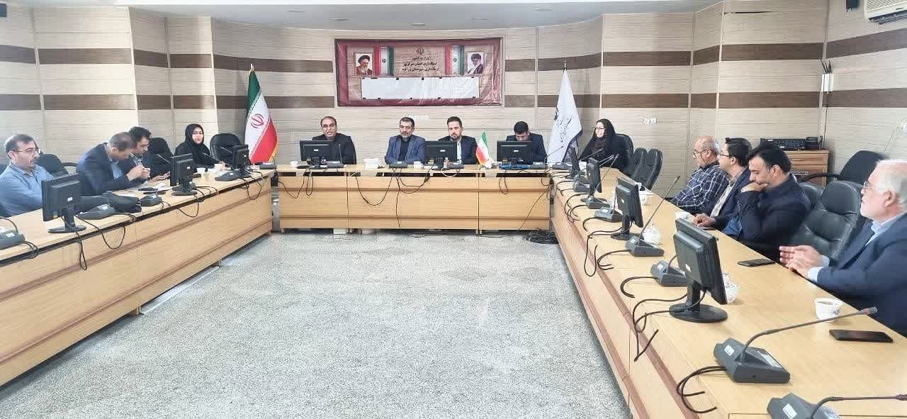 جلسه بازآفرینی شهری شهرستان