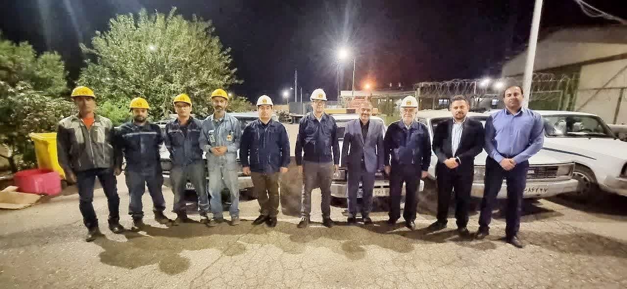 بازدید  از اداره توزیع برق  و بررسی میزان سطح آمادگی در مواقع لحظه صفر