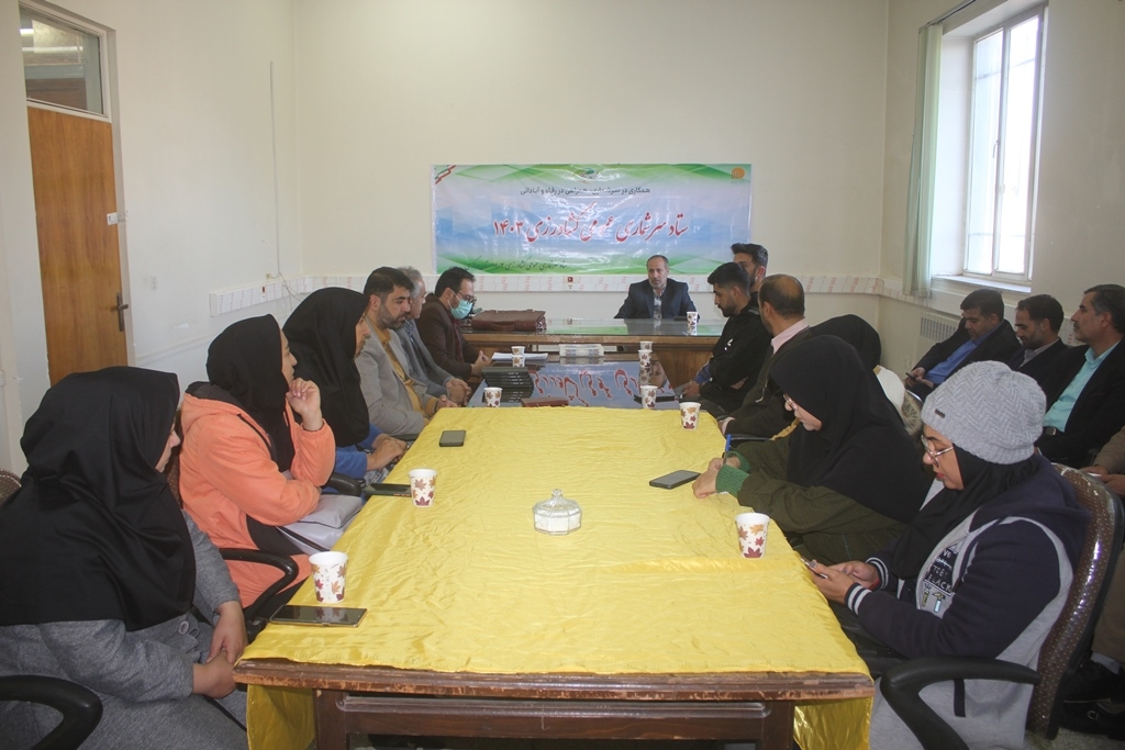 آئین افتتاحیه سرشماری عمومی کشاورزی 1403 در شهرستان خمین برگزار شد