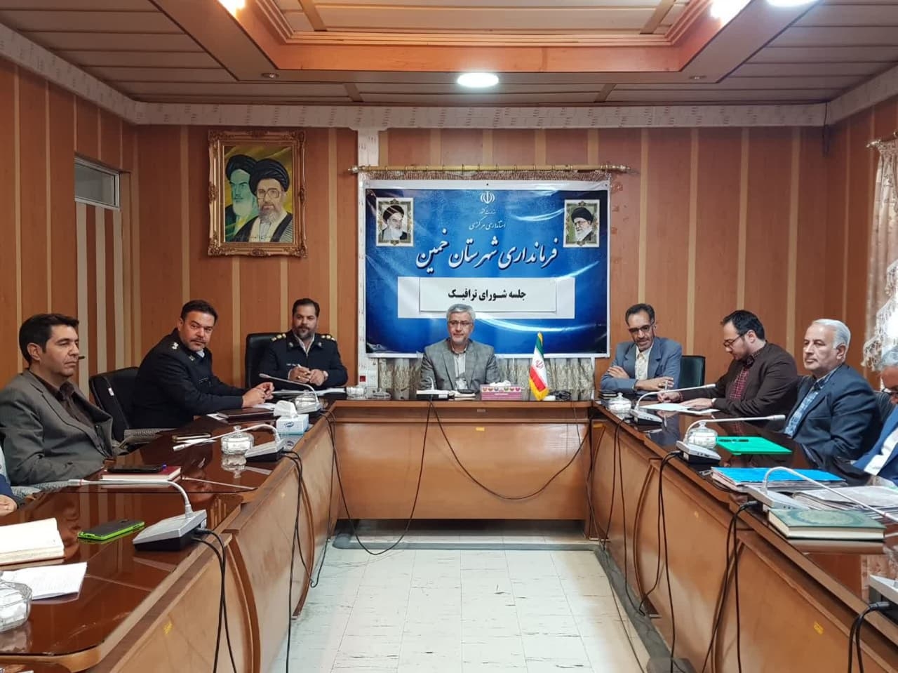 هشتمین جلسه شورای ترافیک شهرستان خمین در سال 1403 برگزار شد