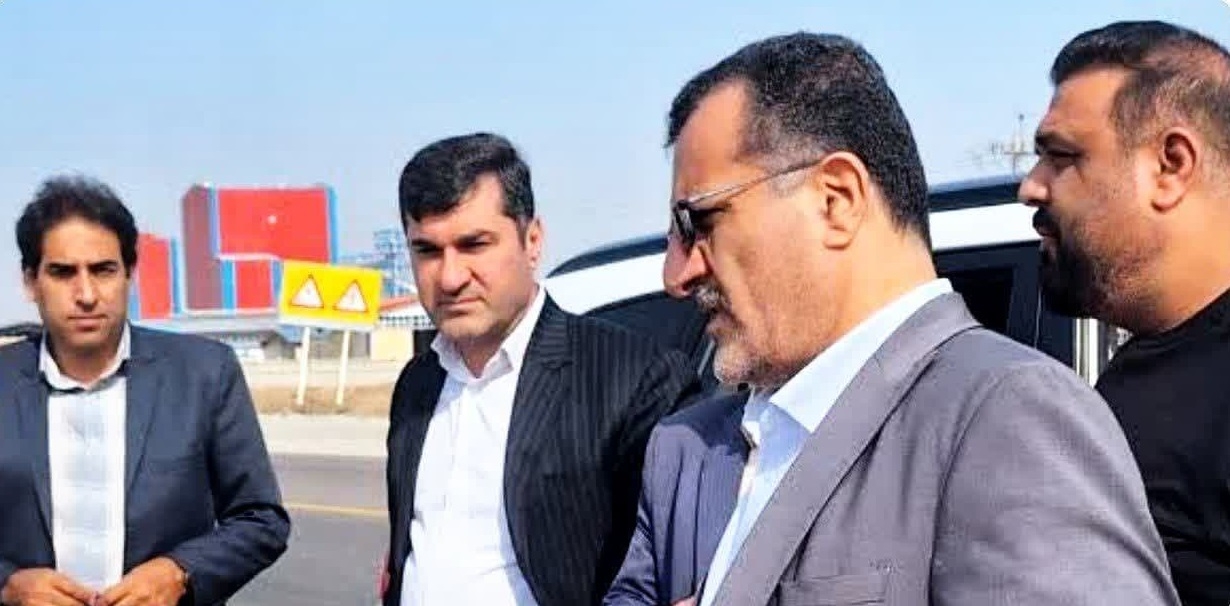 بازدید از محورهای مواصلاتی شهرستان زرندی