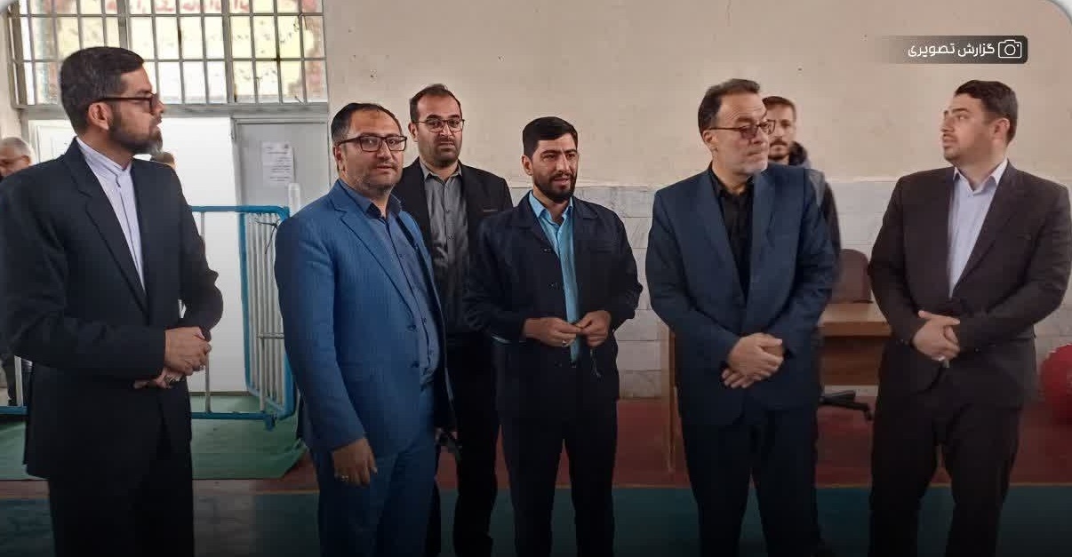 بازدید از سالن ورزش های رزمی میلاجرد با حضور مسئولین و نماینده مردم شریف شهرستان