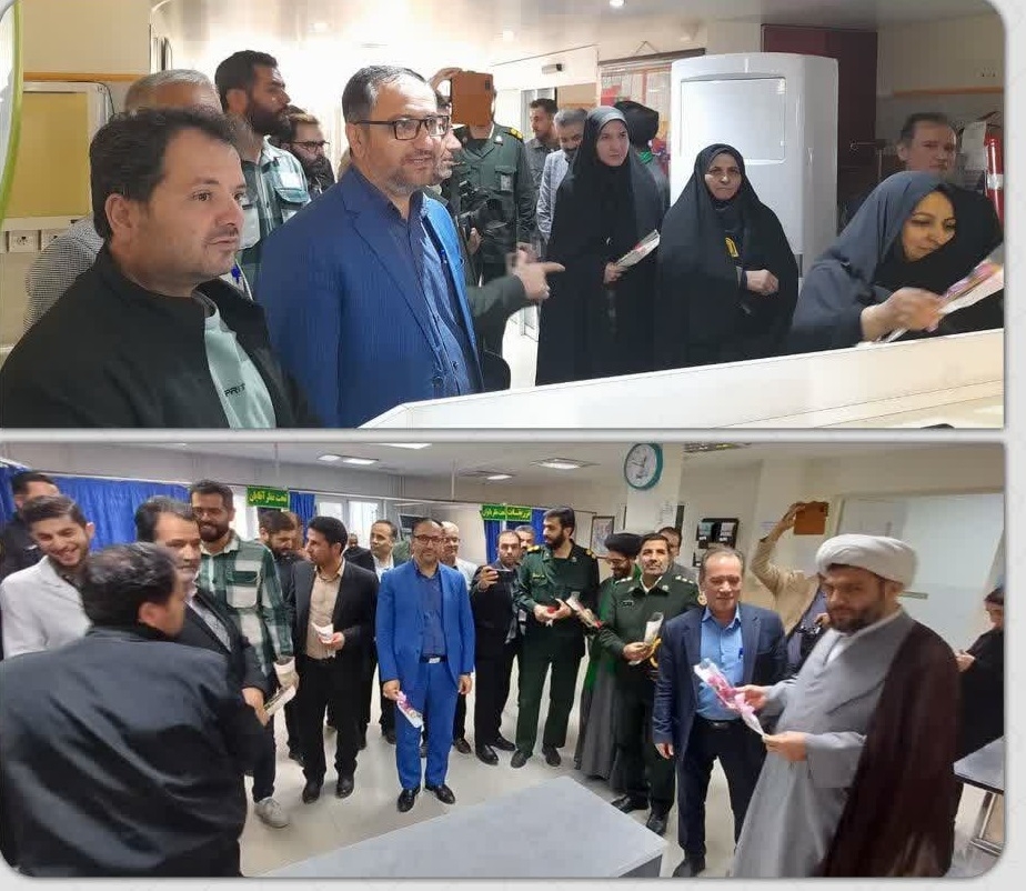 به مناسبت روز پرستار؛ تجلیل از پرستاران بیمارستان امام علی (ع) کمیجان