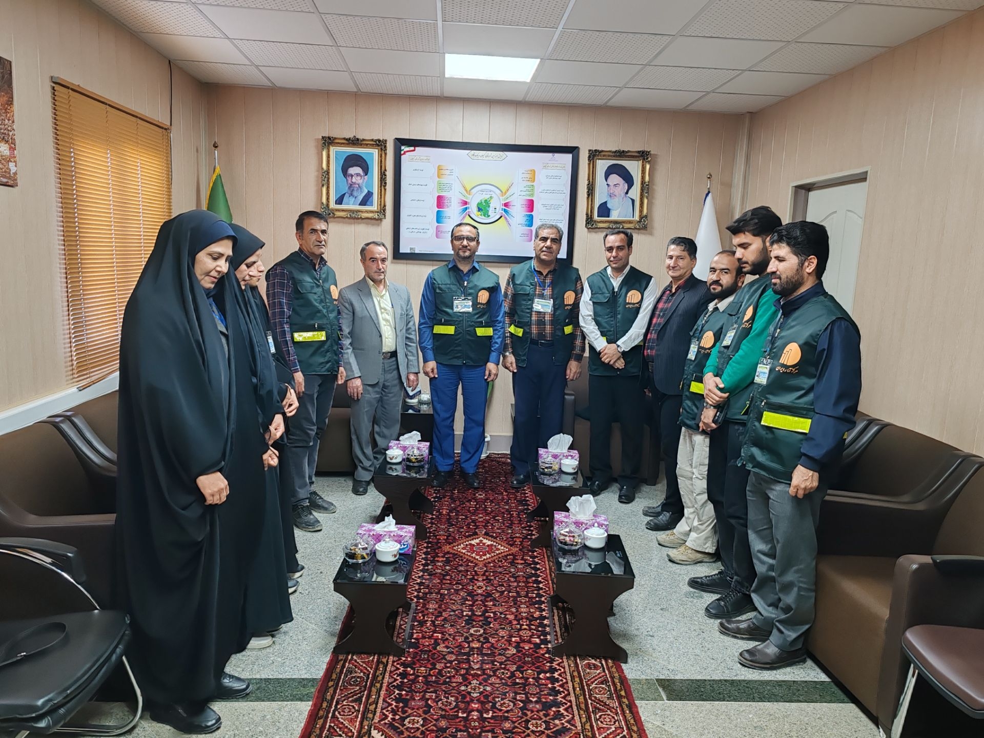 بررسی روند اجرایی سرشماری عمومی کشاورزی در شهرستان کمیجان با حضور عوامل اجرایی طرح