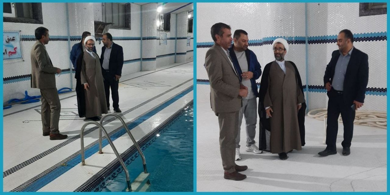 بازدید از استخر محلات