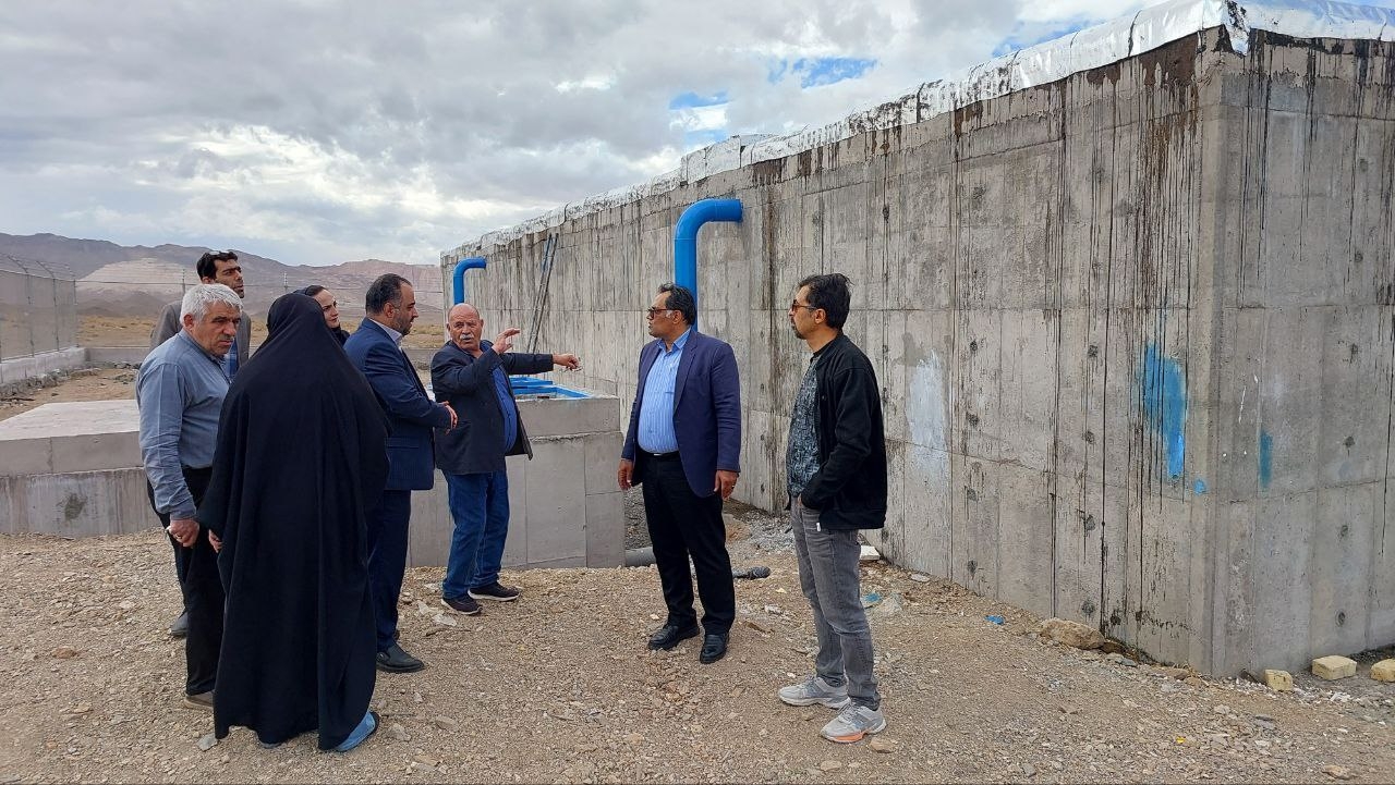 بازدید از مخزن آب نیم‌ور و ورزشگاه شهدای باقرآباد نیم‌ور