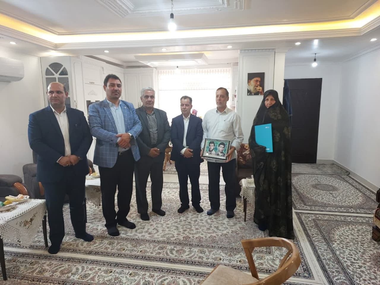 دیدار و تجلیل از همسر گرانقدر شهید معظم «علی اکبر مفیدی»