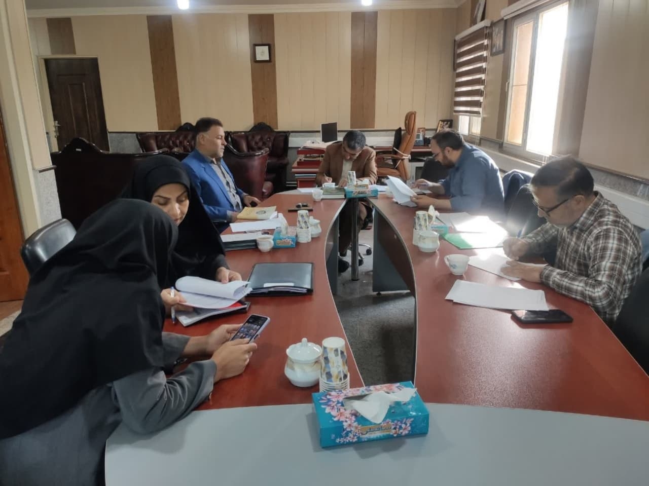 جلسه هیئت تطـبیق مصوبات شوراهای اسلامی شـهرهای تابعه شهرستان