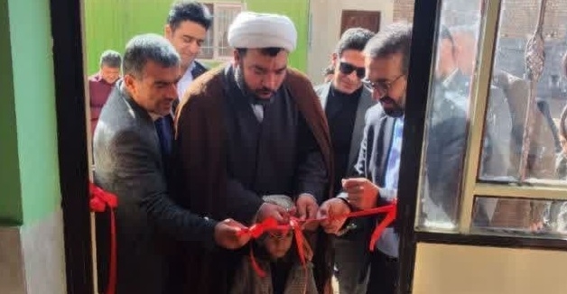 افتتاح دو مدرسه در بخش خرقان شهرستان