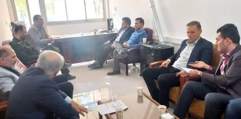 جلسه بررسی و پیگیری مشکلات ساختمان مدیریت بحران