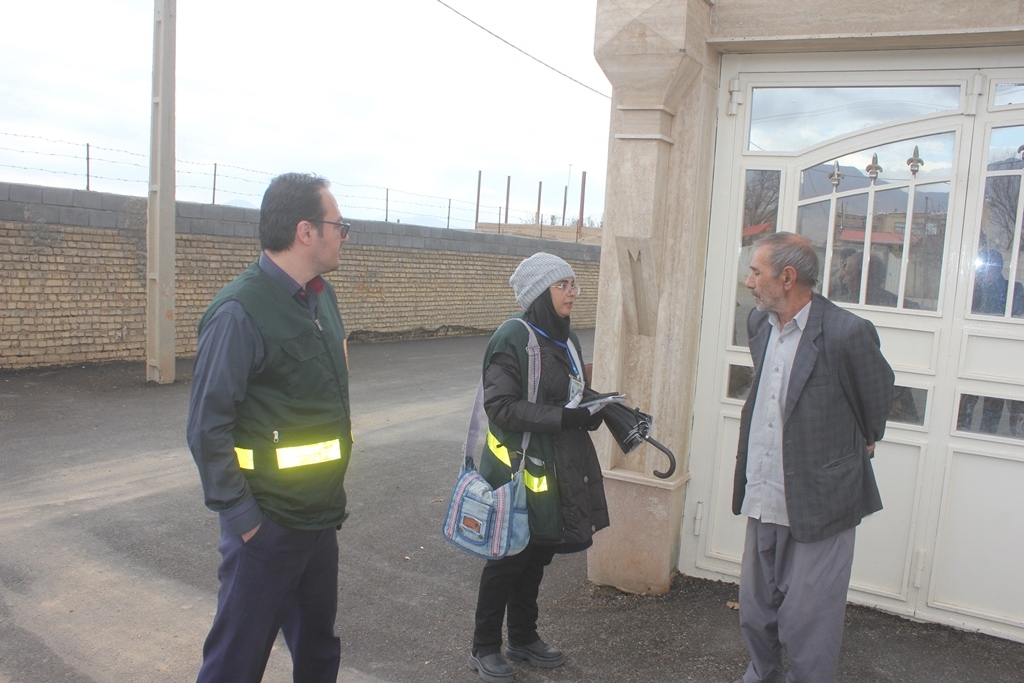 معاون فنی و آموزشی سرشماری عمومی کشاورزی شهرستان از تعدادی از روستاهای بخش مرکزی و کمره خمین بازدید کرد