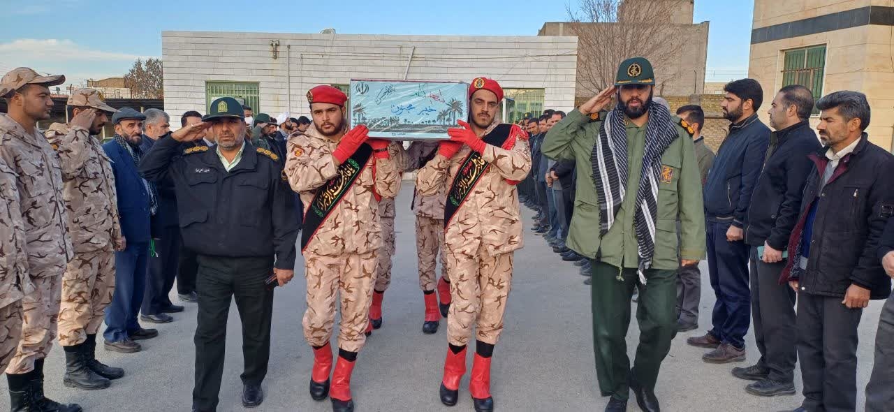 مراسم استقبال ازمهمان ویژه شهید خوشنام