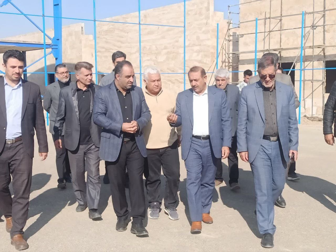 بازدید از برخی اماکن ورزشی شهرستان محلات