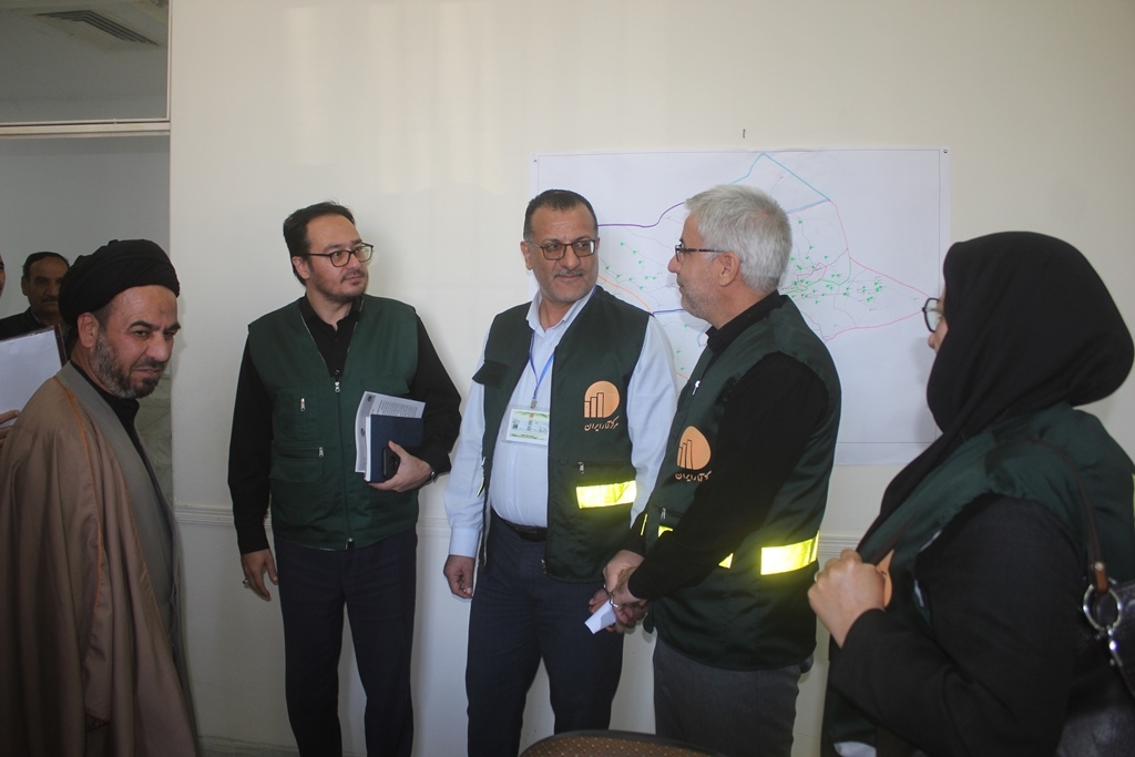 رئیس سازمان مدیریت و برنامه ریزی استان از ستاد سرشماری عمومی کشاورزی شهرستان خمین بازدید کرد