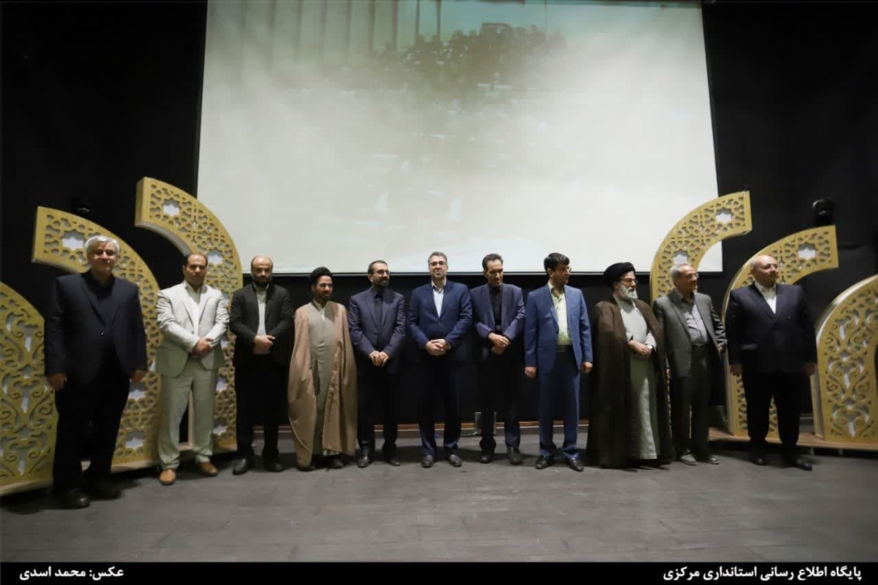 مراسم تکریم و معارفه فرماندار شهرستان خمین برگزار شد