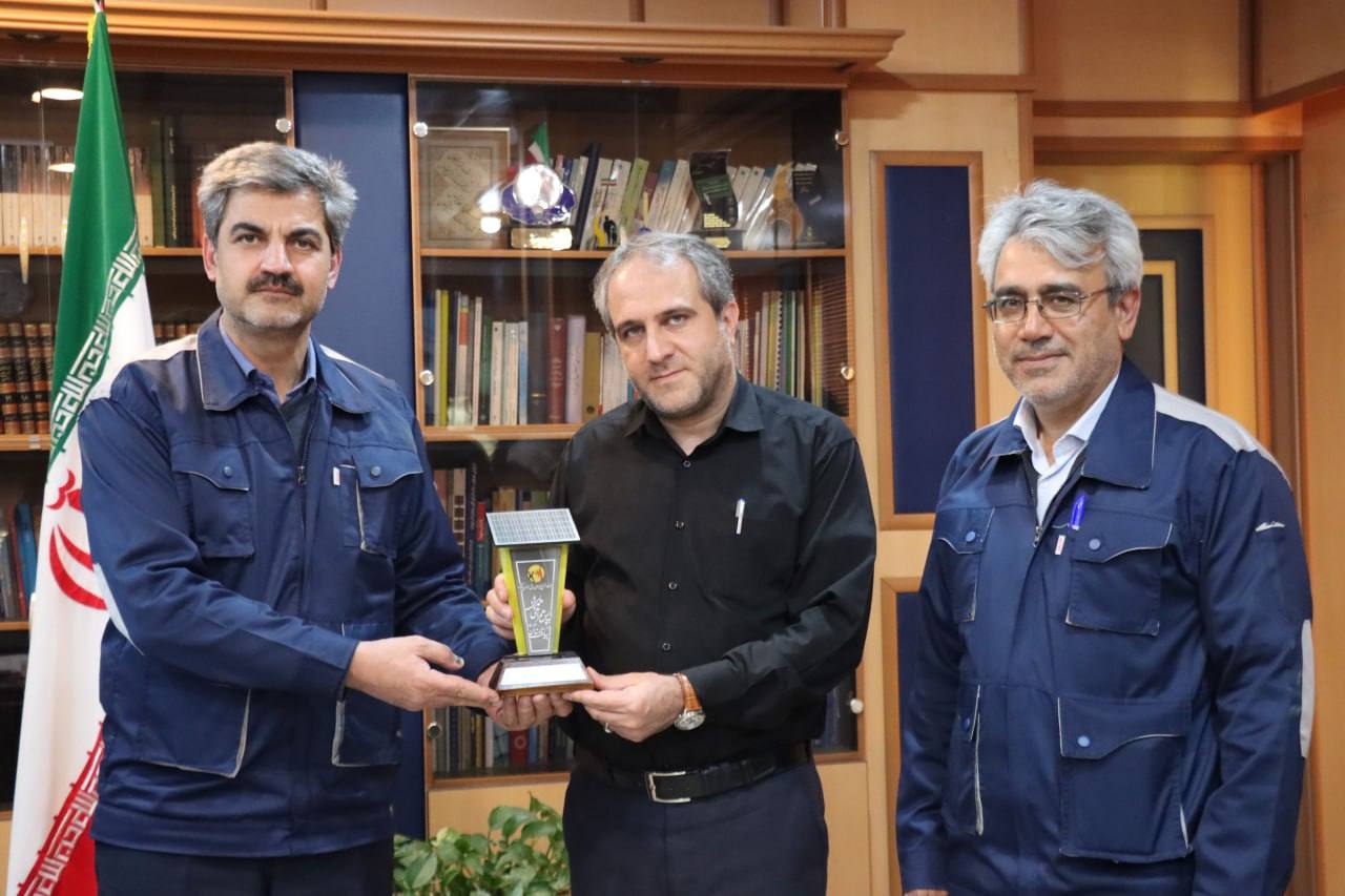 دیدار مدیرعامل شرکت توزیع برق استان با فرماندار ویژه شهرستان ساوه