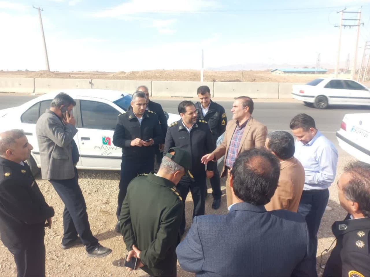 بازدید از  سه راه حکیم آباد