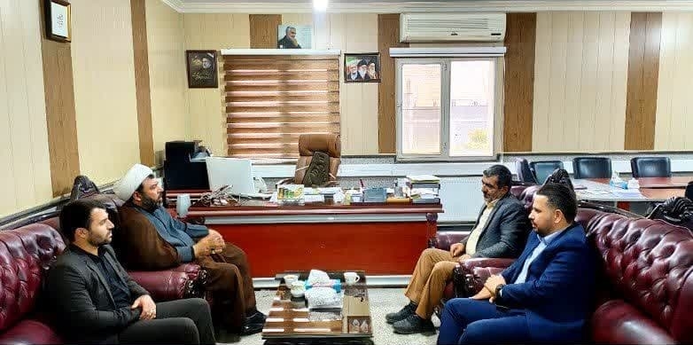 دیدار نماینده زرندیه و ساوه با فرماندار شهرستان زرندیه