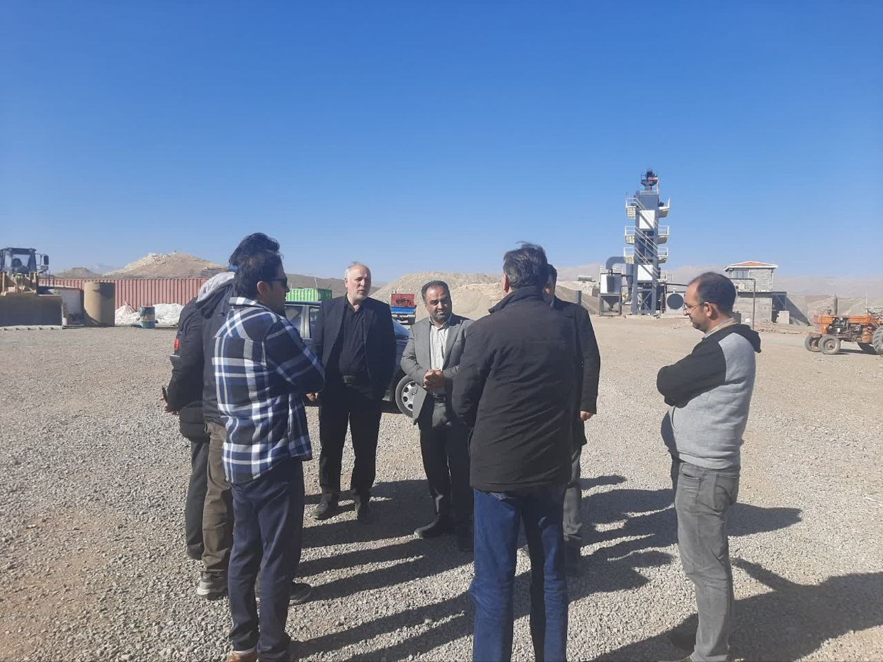 بررسی میدانی پروژه تکمیل باند دوم جاده زیراب