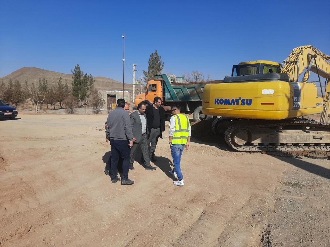 بررسی میدانی پروژه زیرگذر محمدآباد