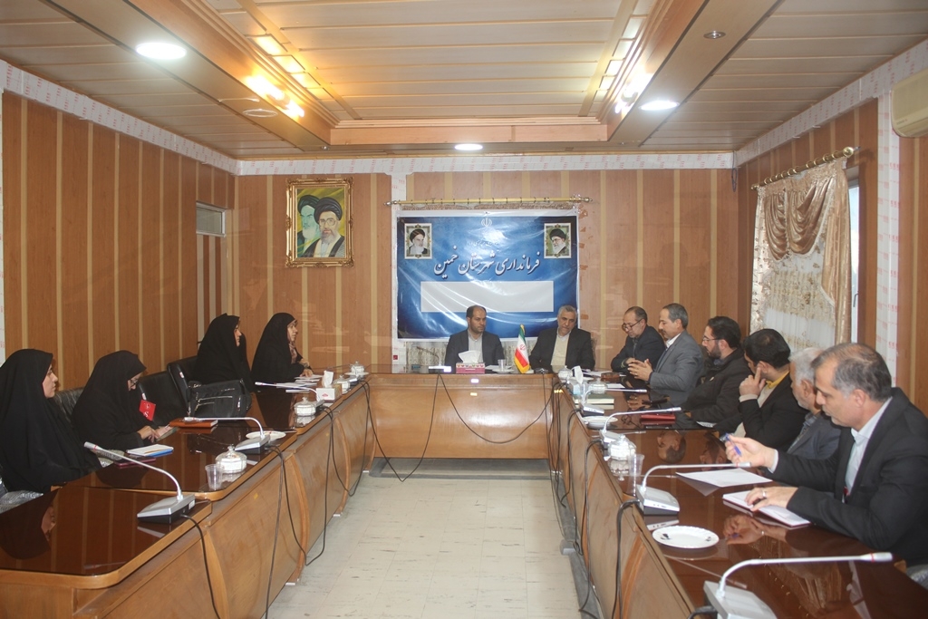 جلسه هماهنگی برگزاری اختتامیه رویداد جایزه روح الله در شهرستان خمین برگزار شد