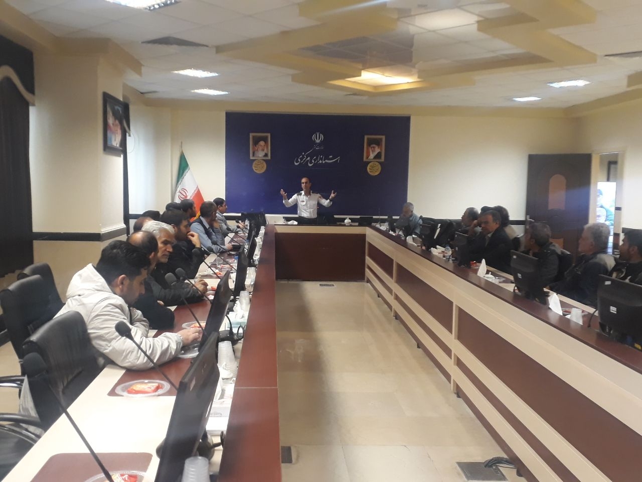 اولین جلسه از دوره آموزشی «آتش سوزی»