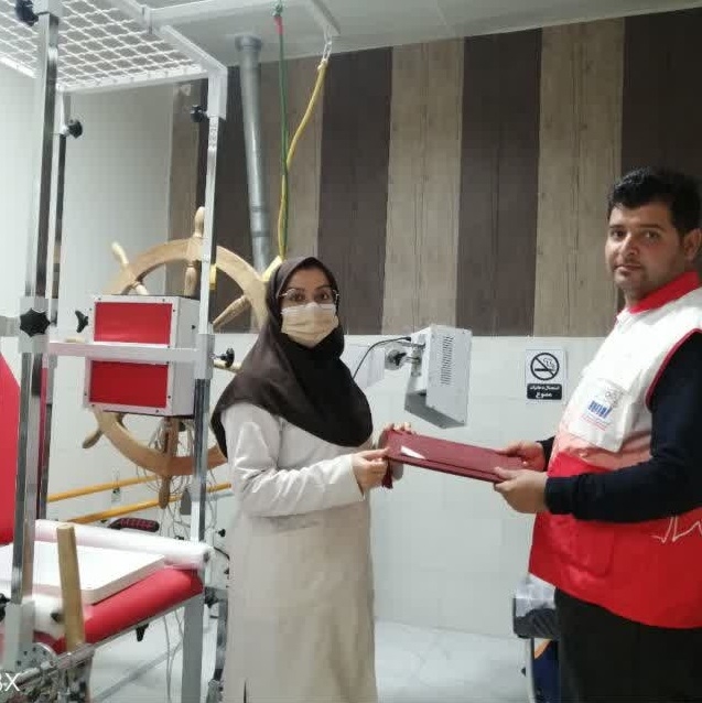 با هماهنگی شفیعی رئیس هیات پزشکی ورزشی شهرستان کمیجان