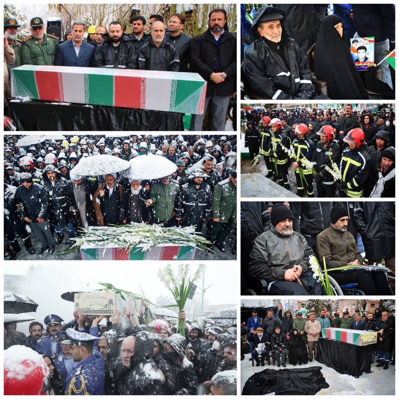 🌹پالایشگاه امام خمینی(ره) شازند معطر به عطر شهید گمنام شد