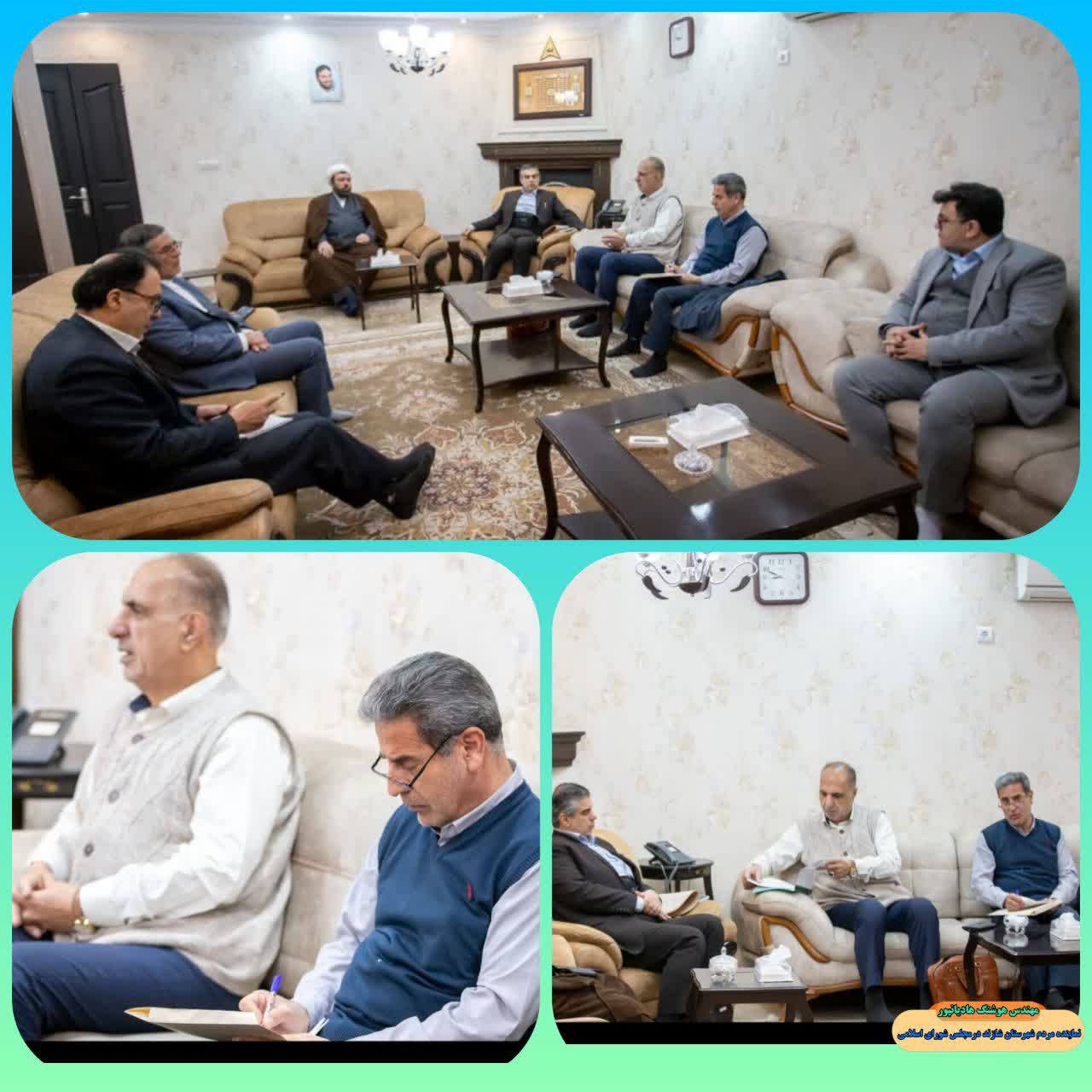 دیدار اعضای مجمع نمایندگان استان مرکزی با استاندار