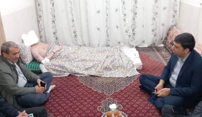 دیدار دیدار و سرکشی فرماندار شهرستان اراک از مدد جو بهزیستی