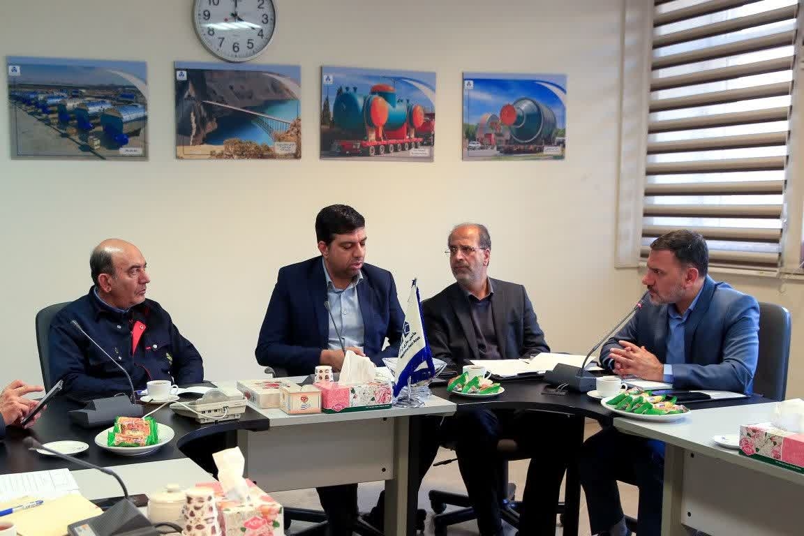 دیدار ونشست مدیر عامل شرکت ماشین سازی اراک با فرماندار شهرستان اراک