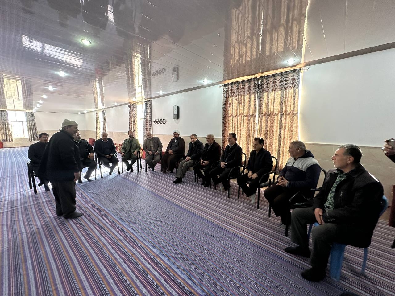 بازدید‌های میدانی مسئولین از روستاهای بخش مرکزی و نوبران