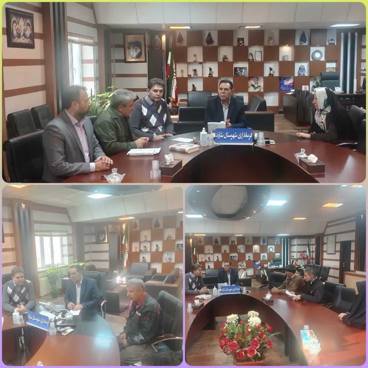 برگزاری ملاقات مردمی لطف اله پرندین فرماندار شهرستان شازند