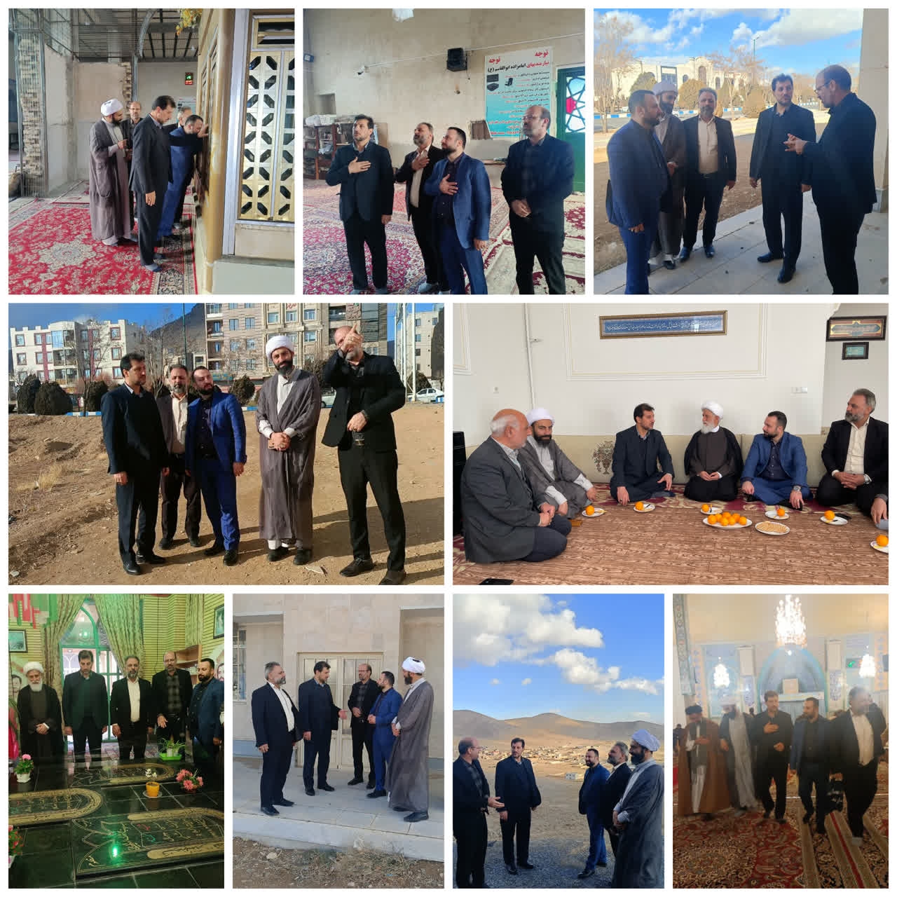 آغاز فعالیت میدانی سرپرست فرمانداری شهرستان شازند ساعاتی پس از مراسم معارفه