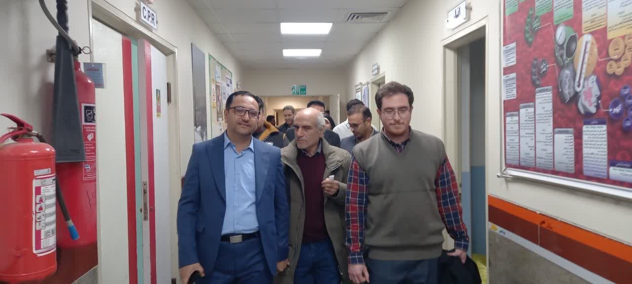 بازدید سرزده فرماندار از بیمارستان مهر خنداب